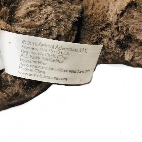 Animal Adventure Snowflake Teddy Bear 2015 Stuffed Plush Soft - Picture 8 of 8